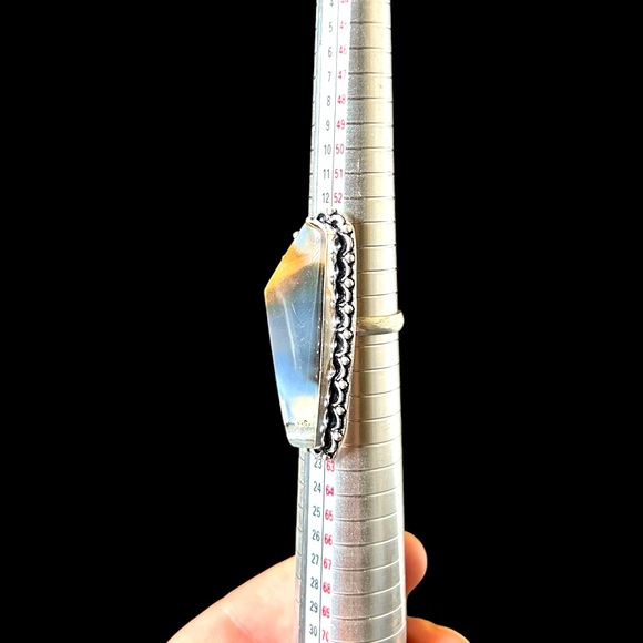 Bostwana Agate Sterling Silver Ring - Picture 8 of 9